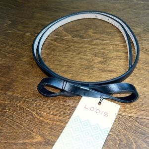Lodis Skinny Bow High Waist Belt